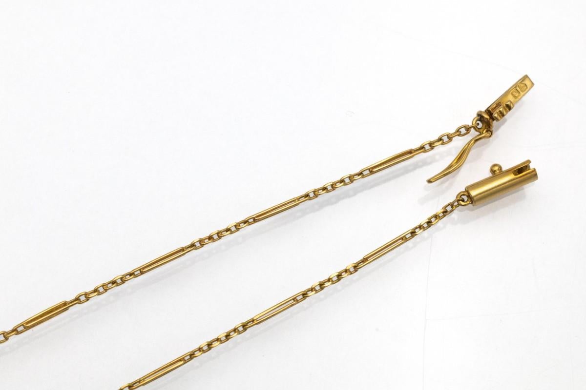 Collier ancien Belle Epoqie avec diamants et rubis. en vente 4