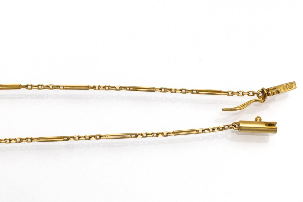 Collier ancien Belle Epoqie avec diamants et rubis. en vente 3