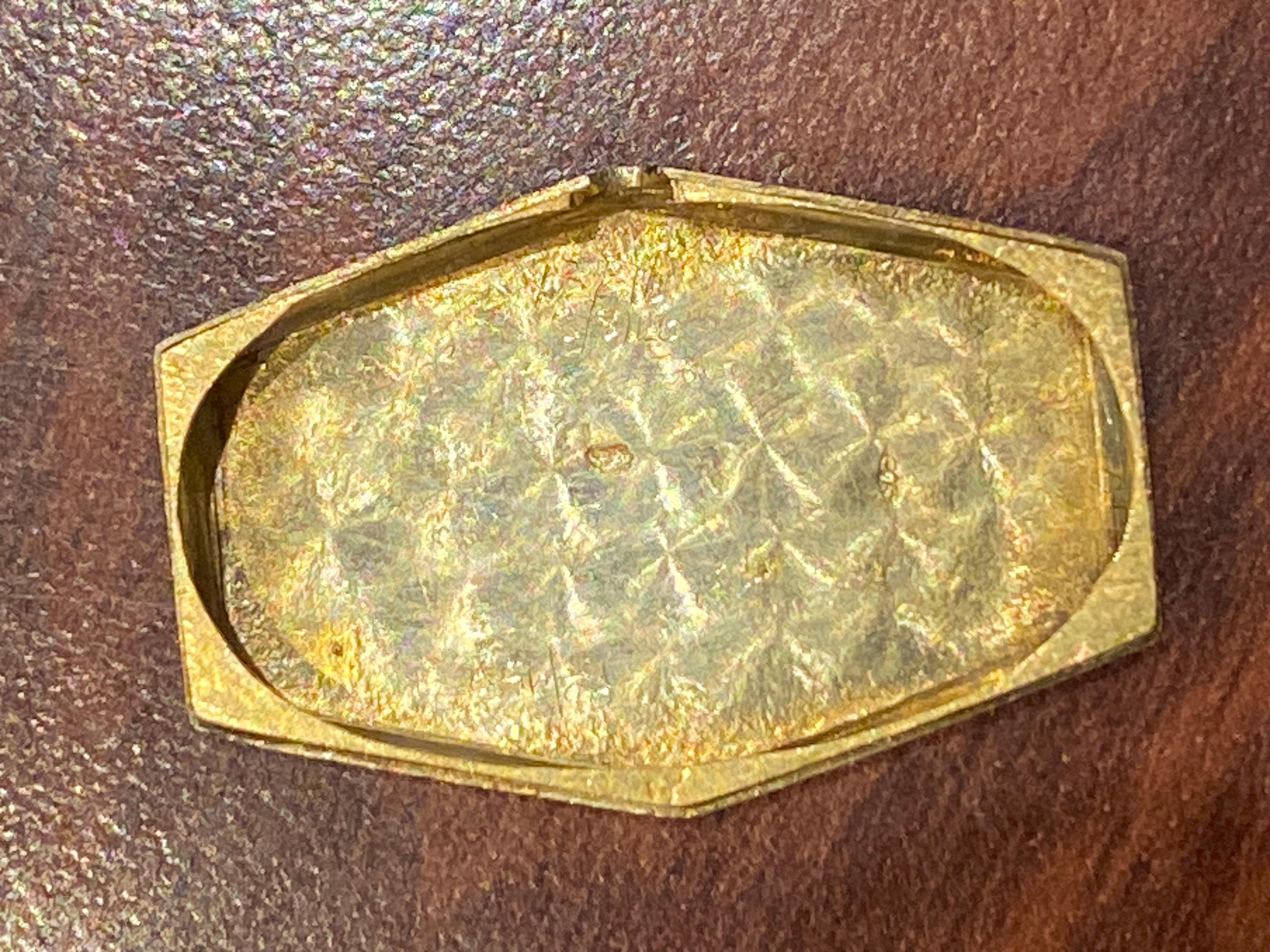 Belle Epoque 18K Weißgold, Diamant im Rosenschliff, Saphir Schweizer Damenuhr im Angebot 2