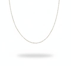 Belle Epoque Antique Platinum Chain with Natural Pearls