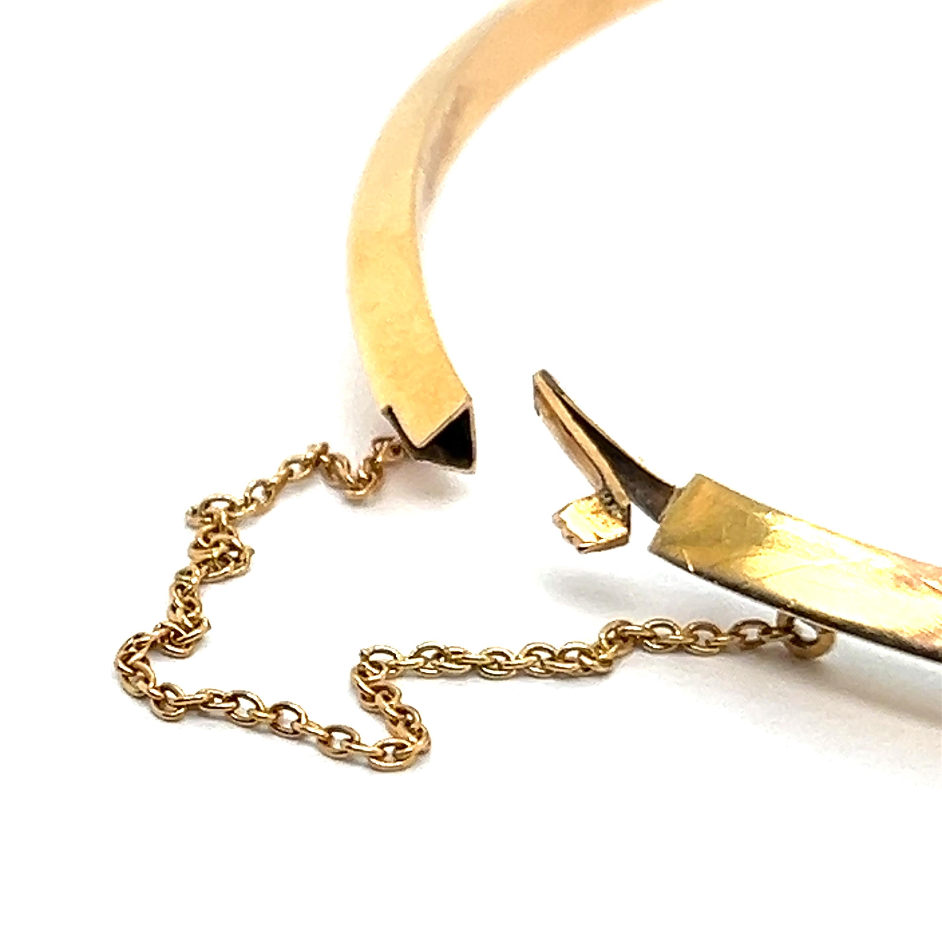 Belle-Époque-Armband mit Diamanten im Altschliff aus Gelbgold und Silber im Angebot 3