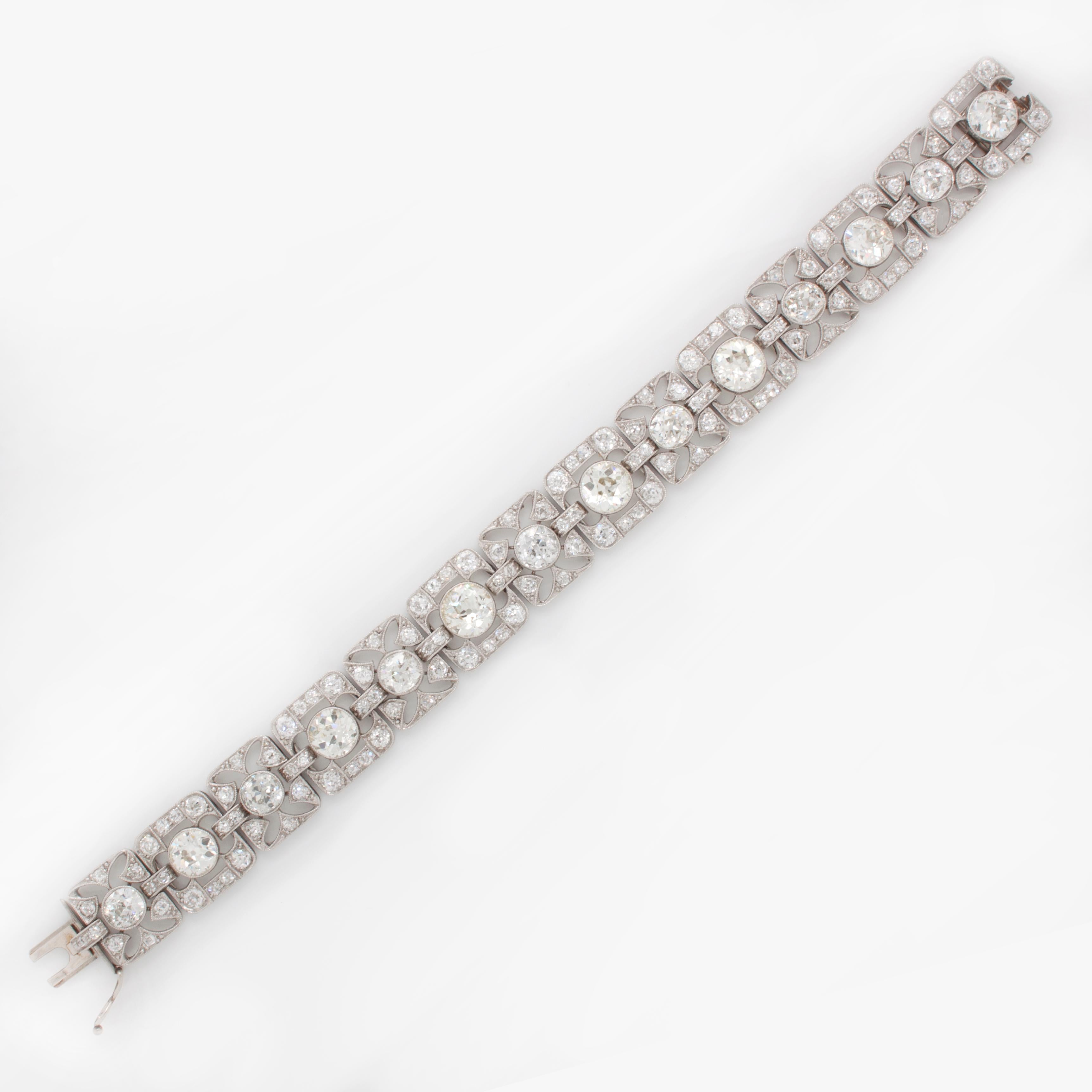 Belle Époque Belle Epoque Diamond Bracelet, 1910s