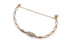 Belle Epoque diamond bracelet in gold