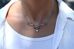 Belle Epoque Diamond Lavalier Necklace