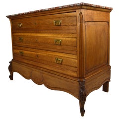 Antique Belle Époque Eclecticism Art Nouveau / Rococo Commode or Chest of Drawers, 1910s