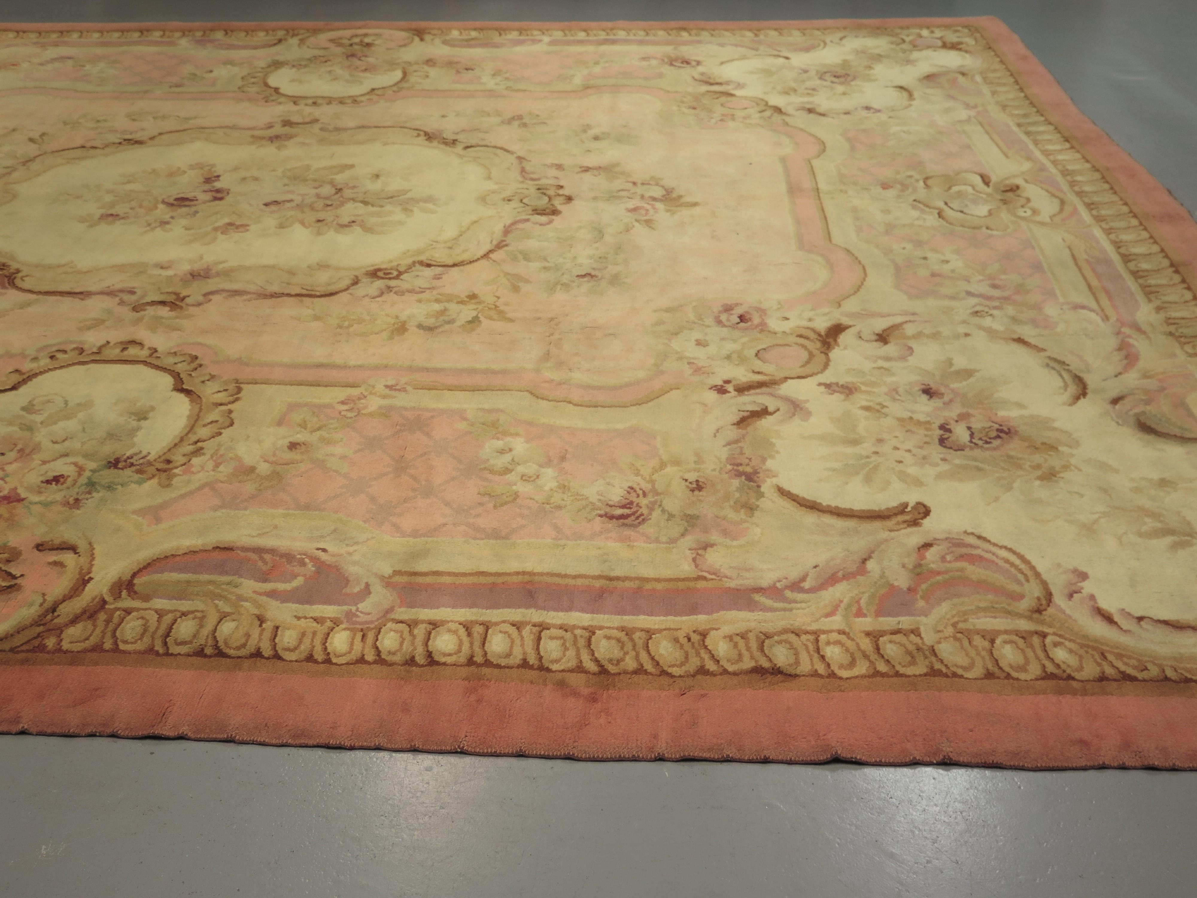 Belle Époque Belle Epoque Era Savonnerie Carpet For Sale