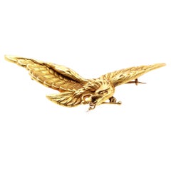 Broche Águila Francesa Belle Epoque