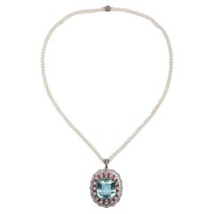 Belle Époque Grand Duchess Alexandra of Mecklenburg-Schwerin Pendant Necklace