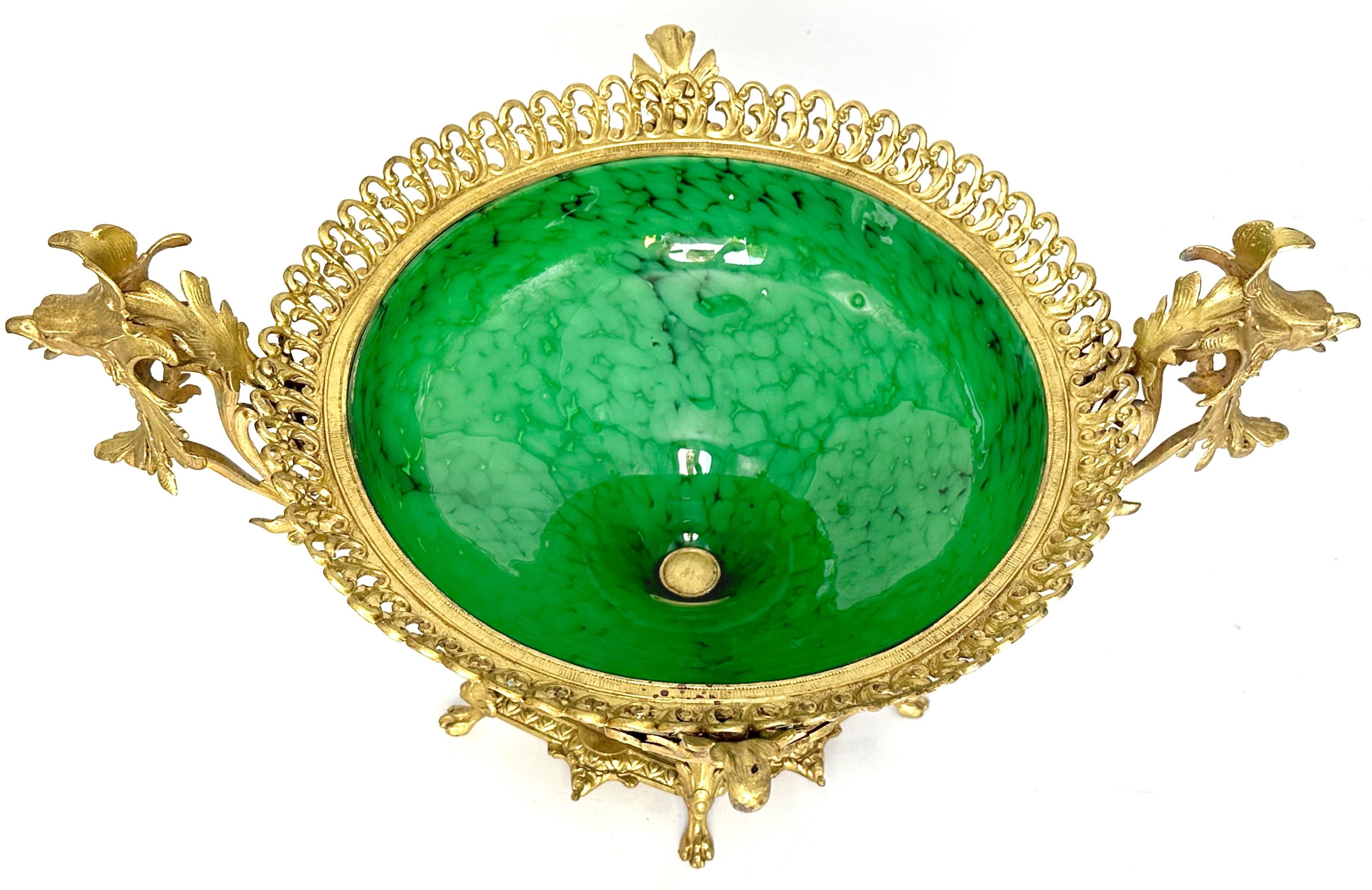 Centrotavola in vetro artistico in stile Loetz Glass della Belle Époque con montatura in ormù, 1890 circa in vendita 10