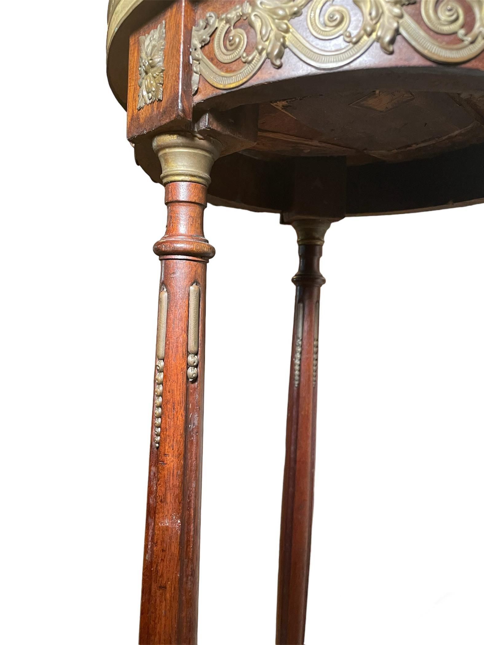 Belle Epoque Style Plant Stand/Table For Sale 3