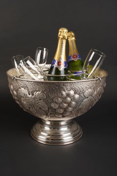 Belle Époques Silver-plated Champagne Cooler