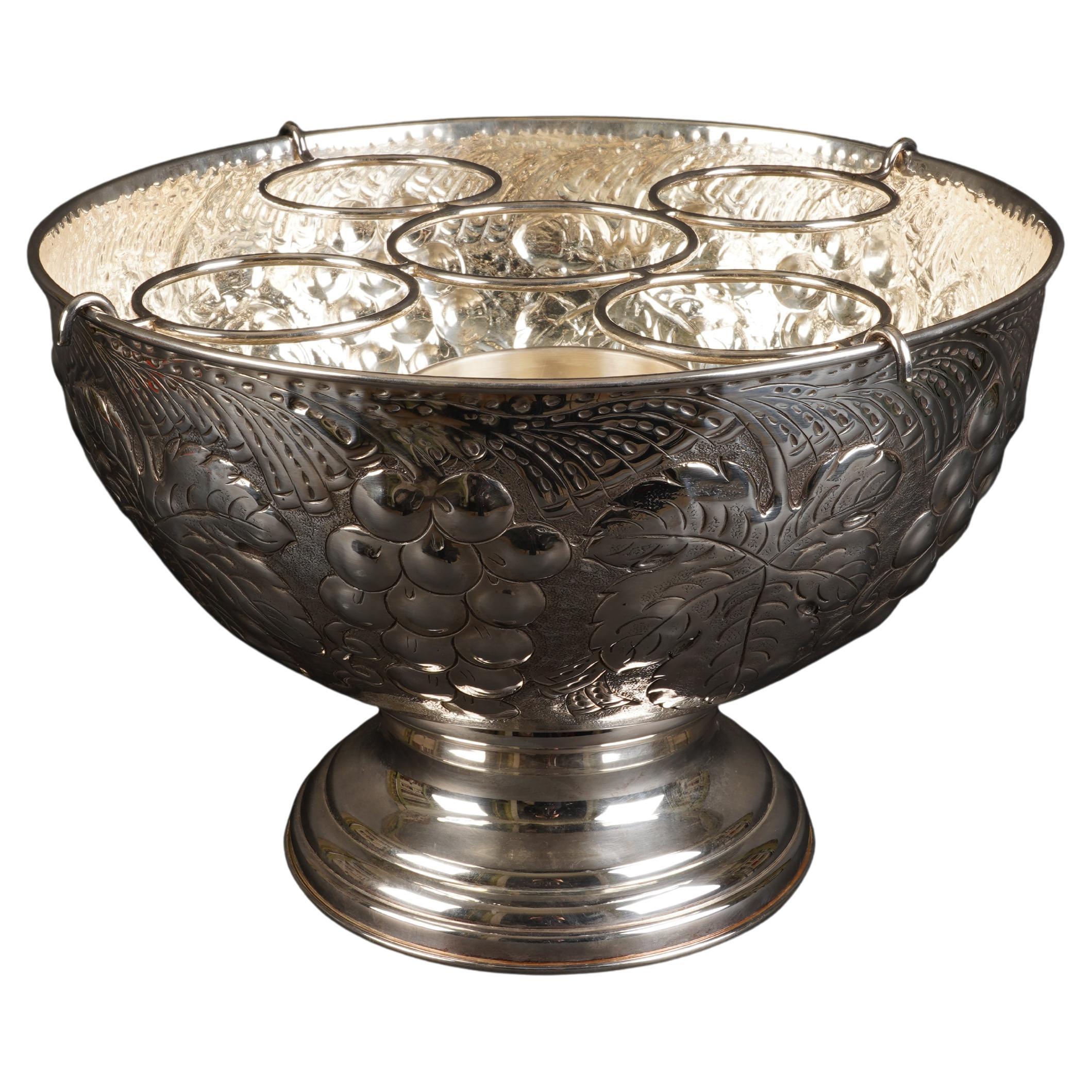 Belle Époques Silver-plated Champagne Cooler
