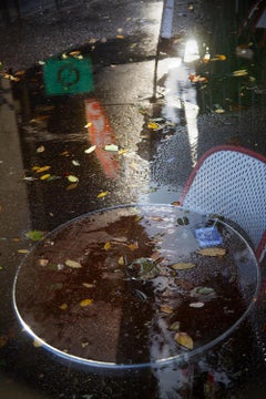 Bistro nach dem Regen