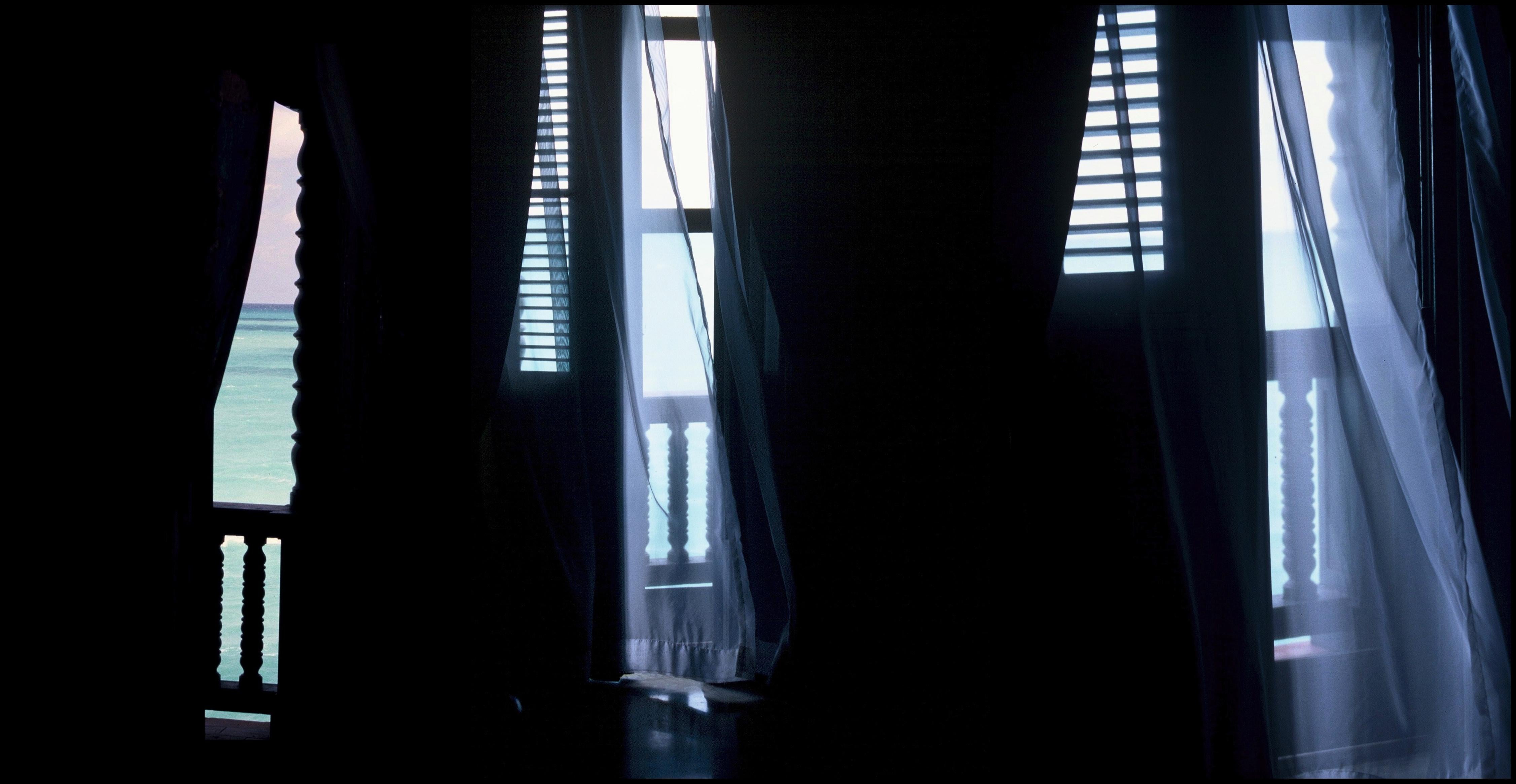 Blue triptych Buenos Aires