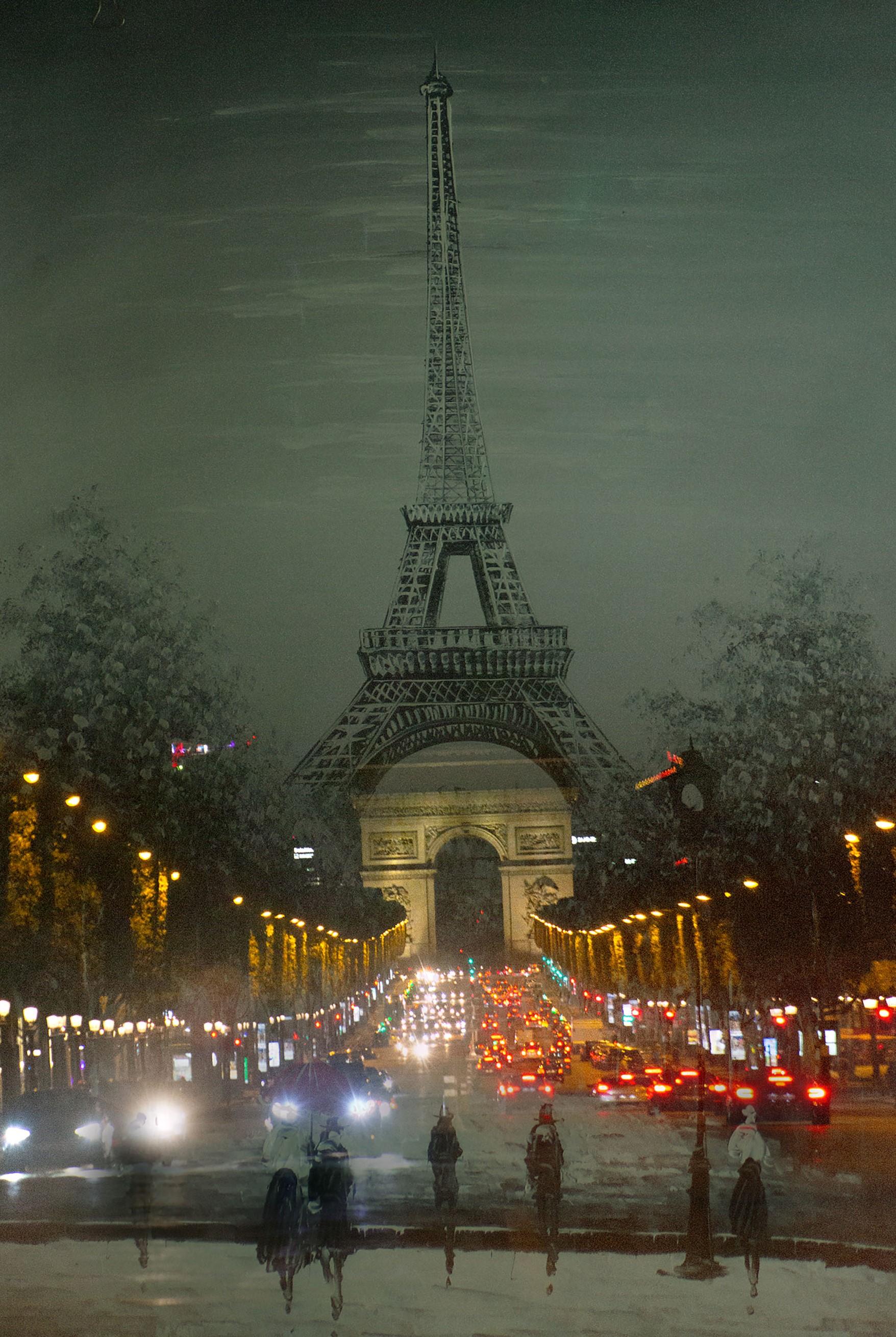 Color Photograph Bellec - Les Champs Eiffel