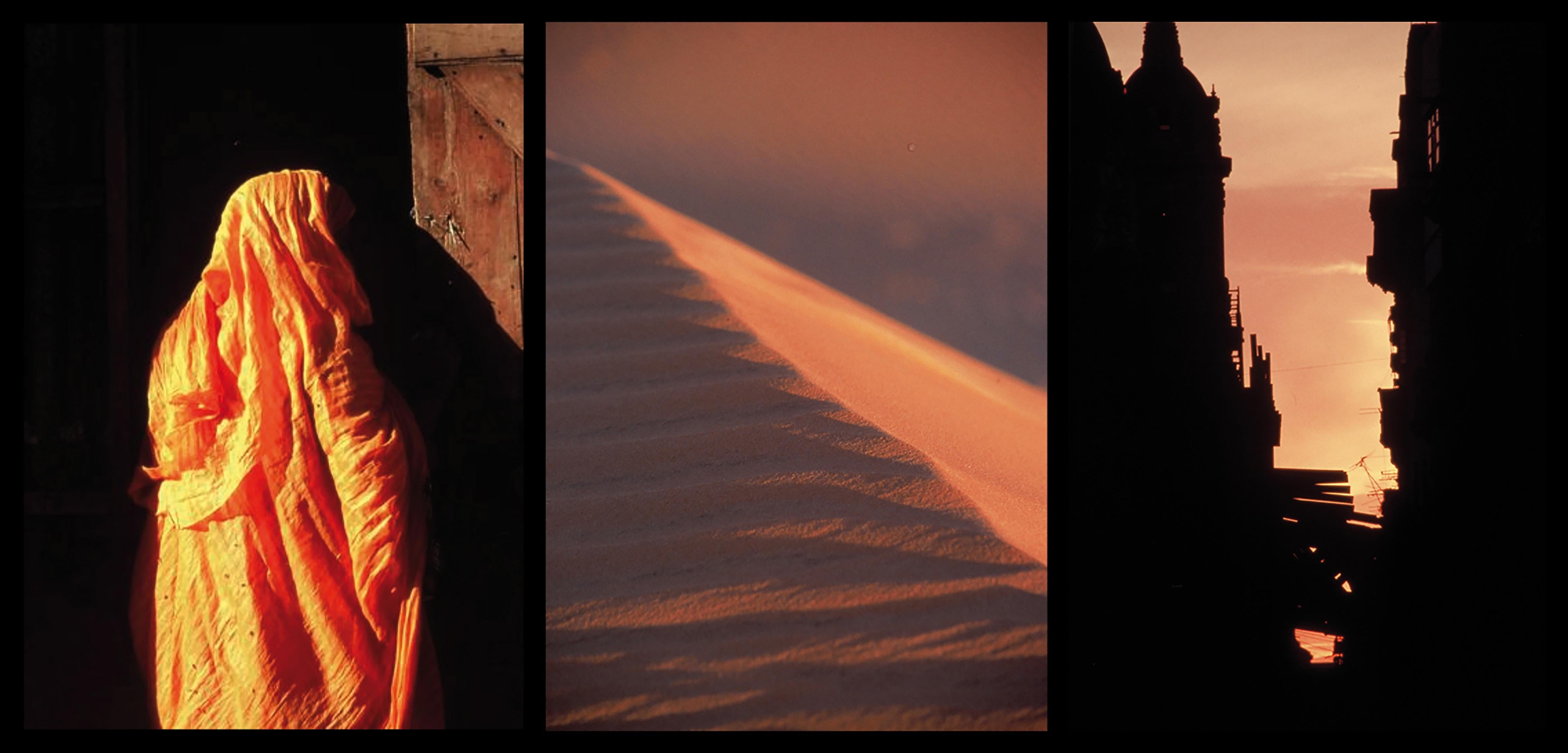triptych Anaranjados