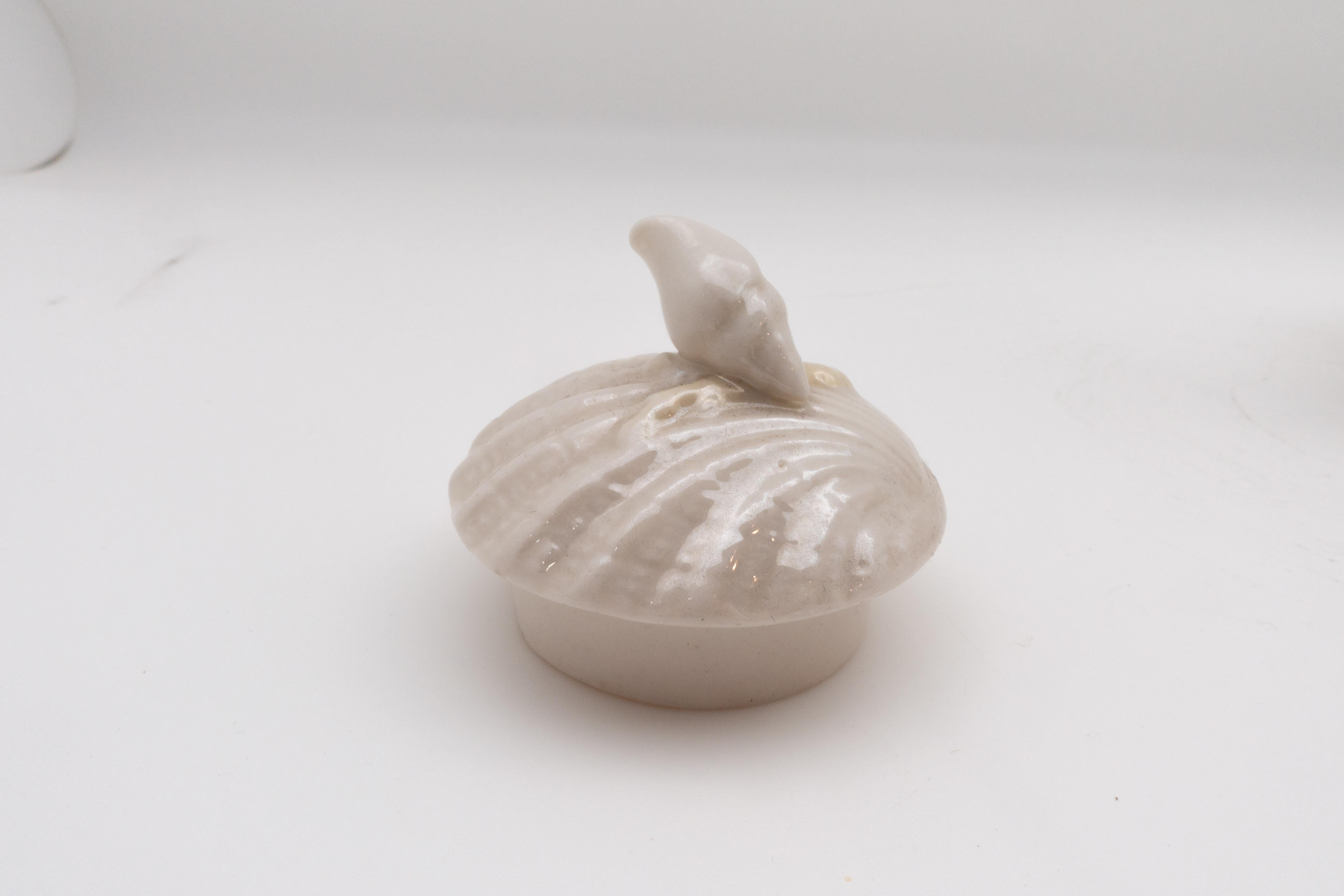 Victorian Belleek Kettle or Teapot 2nd Mark