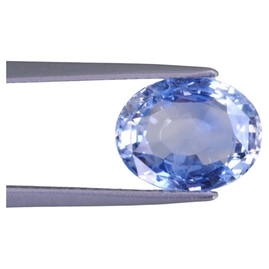 Bellerophon Certified 4.19ct Srilankan Blue Sapphire Natural Gemstone