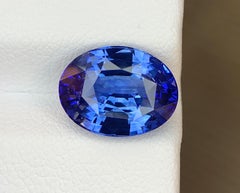 Bellerophon Certified Vivid Blue Sapphire : Pierre précieuse à facettes