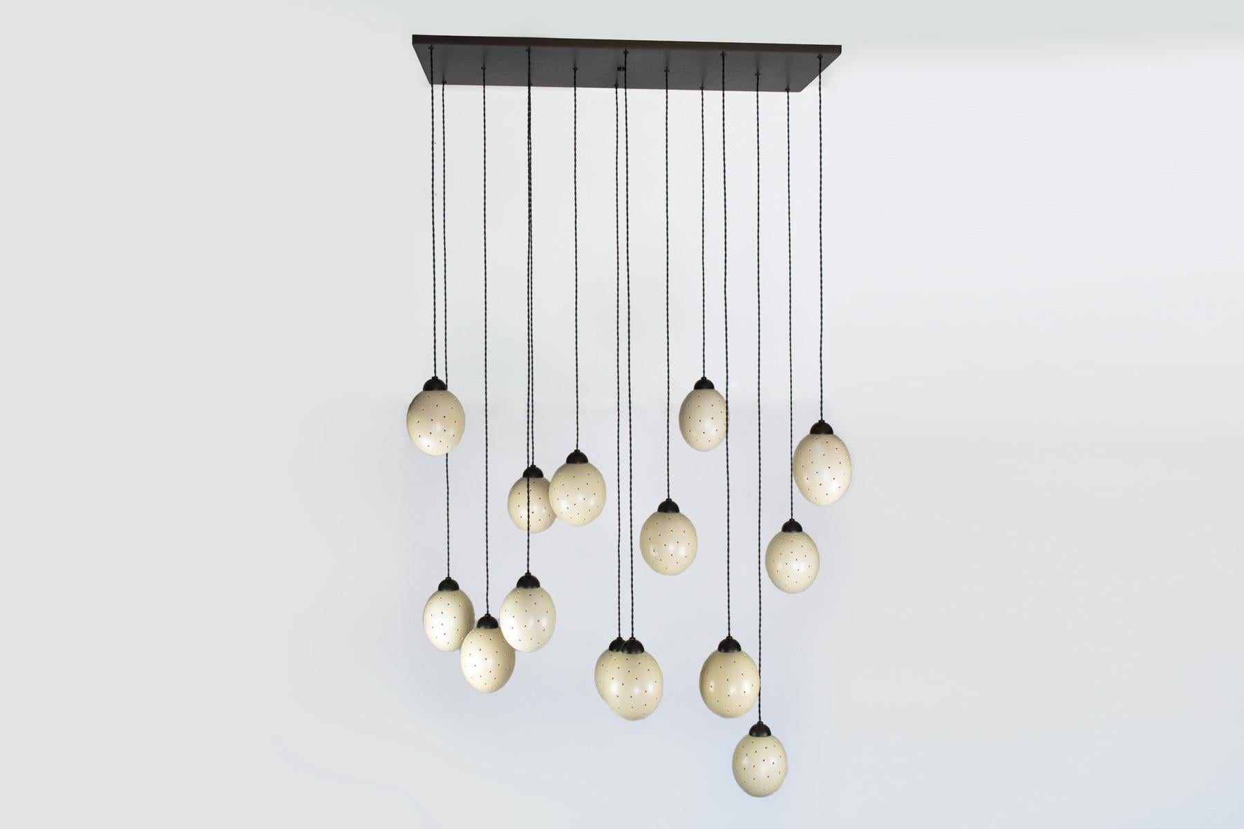 Organic Modern Belleville Chandelier by Bourgeois Boheme Atelier For Sale