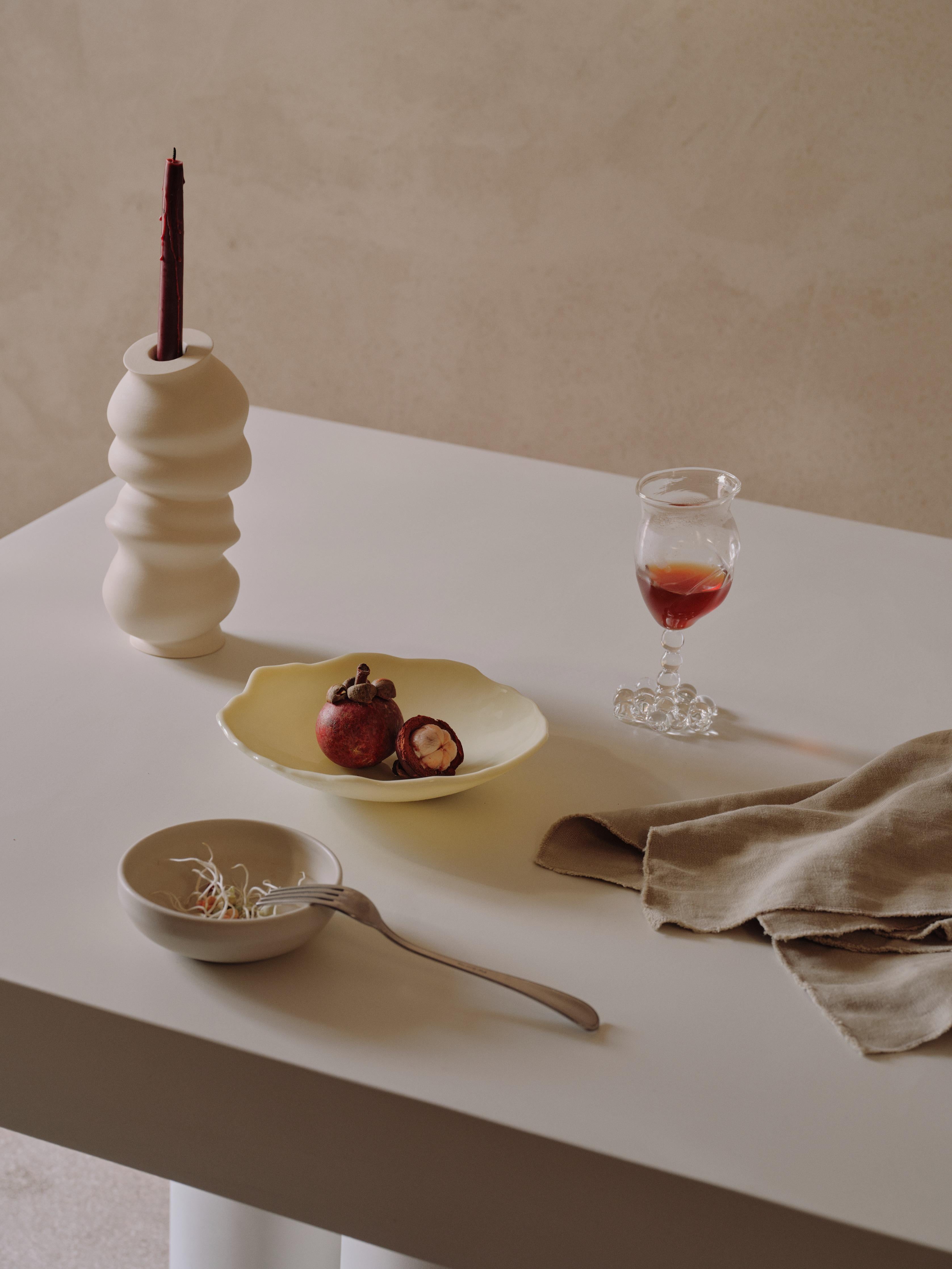 Spanish Bellini Microcement Dining Table by Marlot Baus For Sale