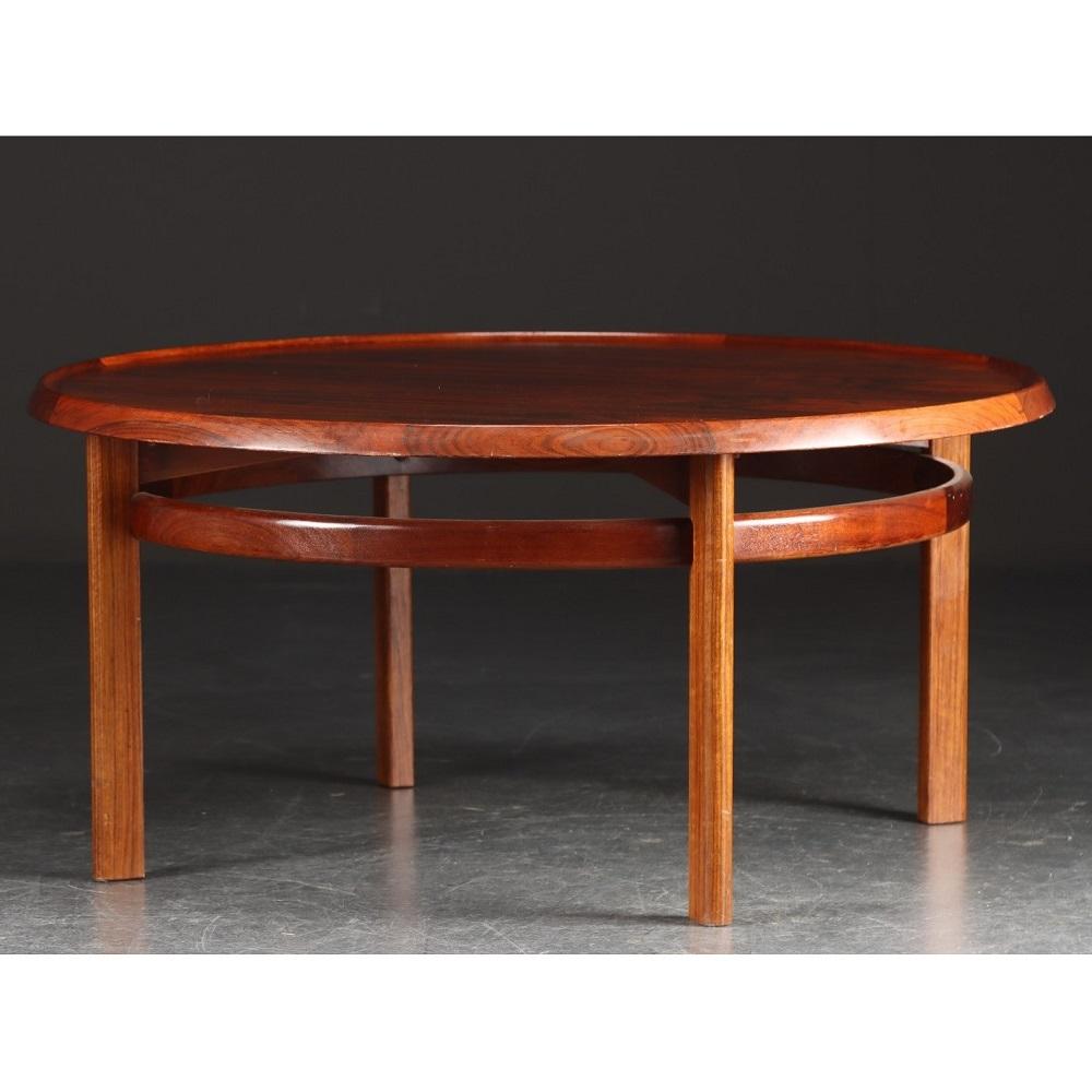 Norwegian Bellis, Coffee Table by Tobjorn Afdal in Rosewood and Mahogany For Sale