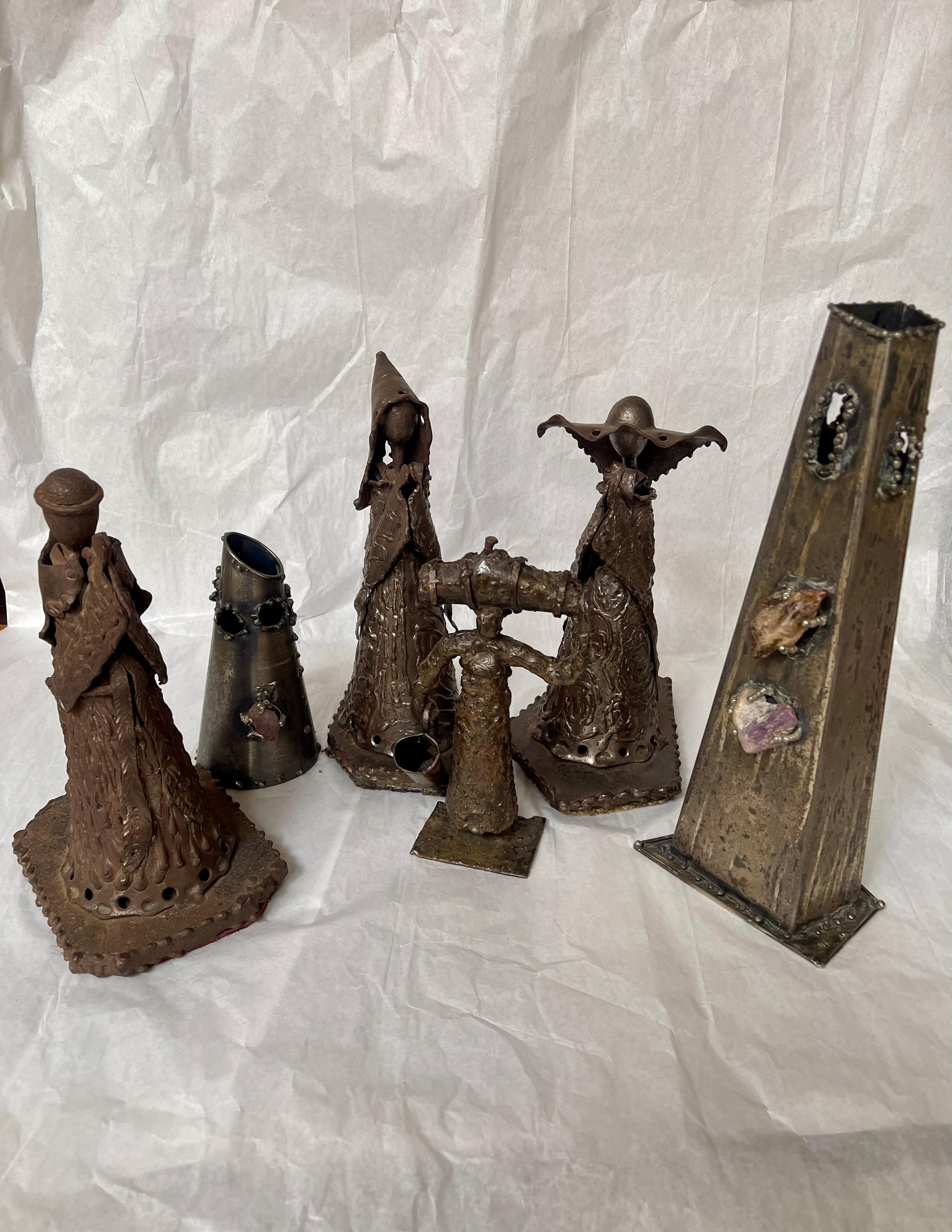 Beautiful sculpture group  Cesare zancanaro - Private collection Domenico Rugiano