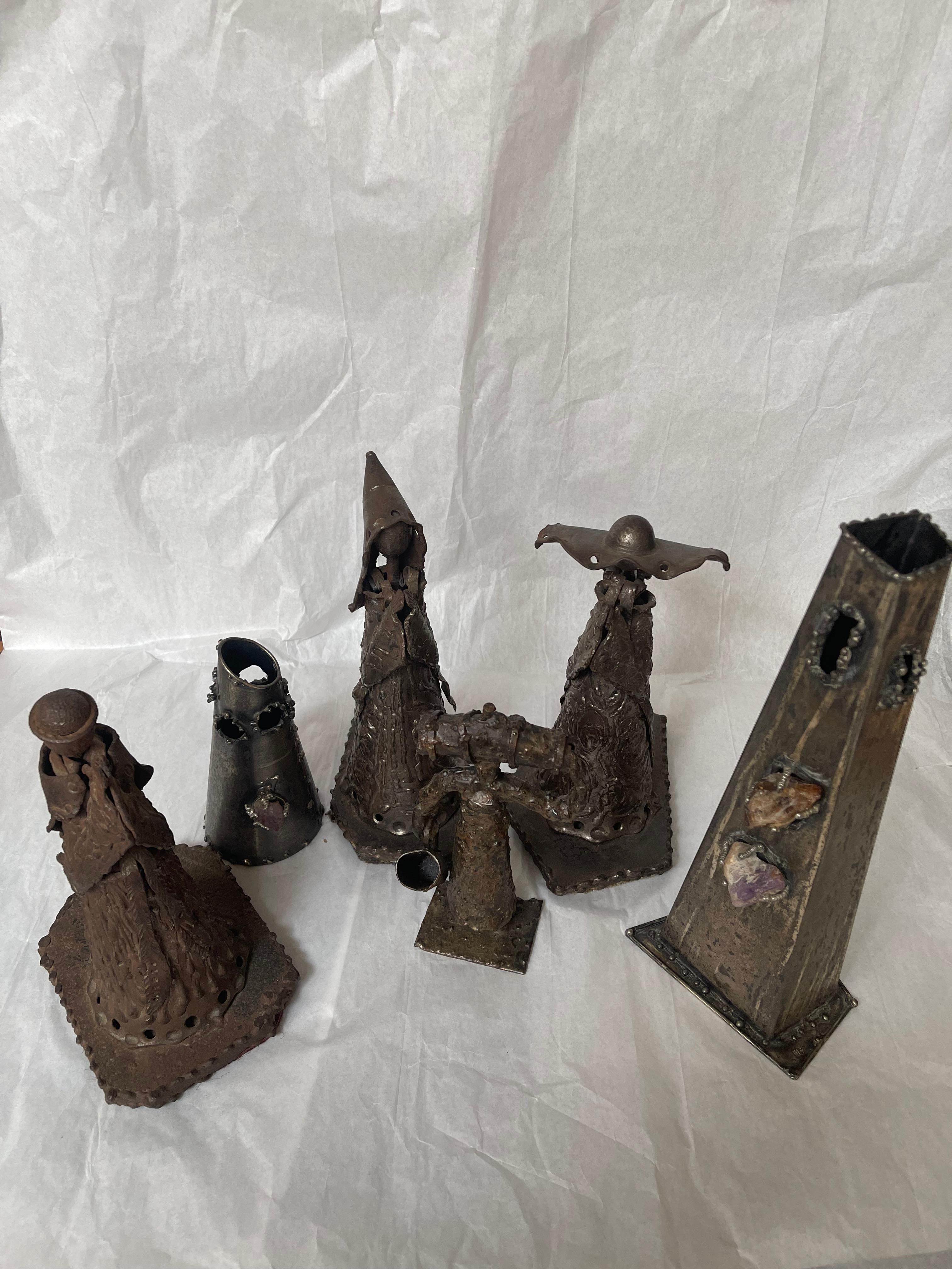 Beautiful sculpture group  style caesar zancanaro For Sale 2