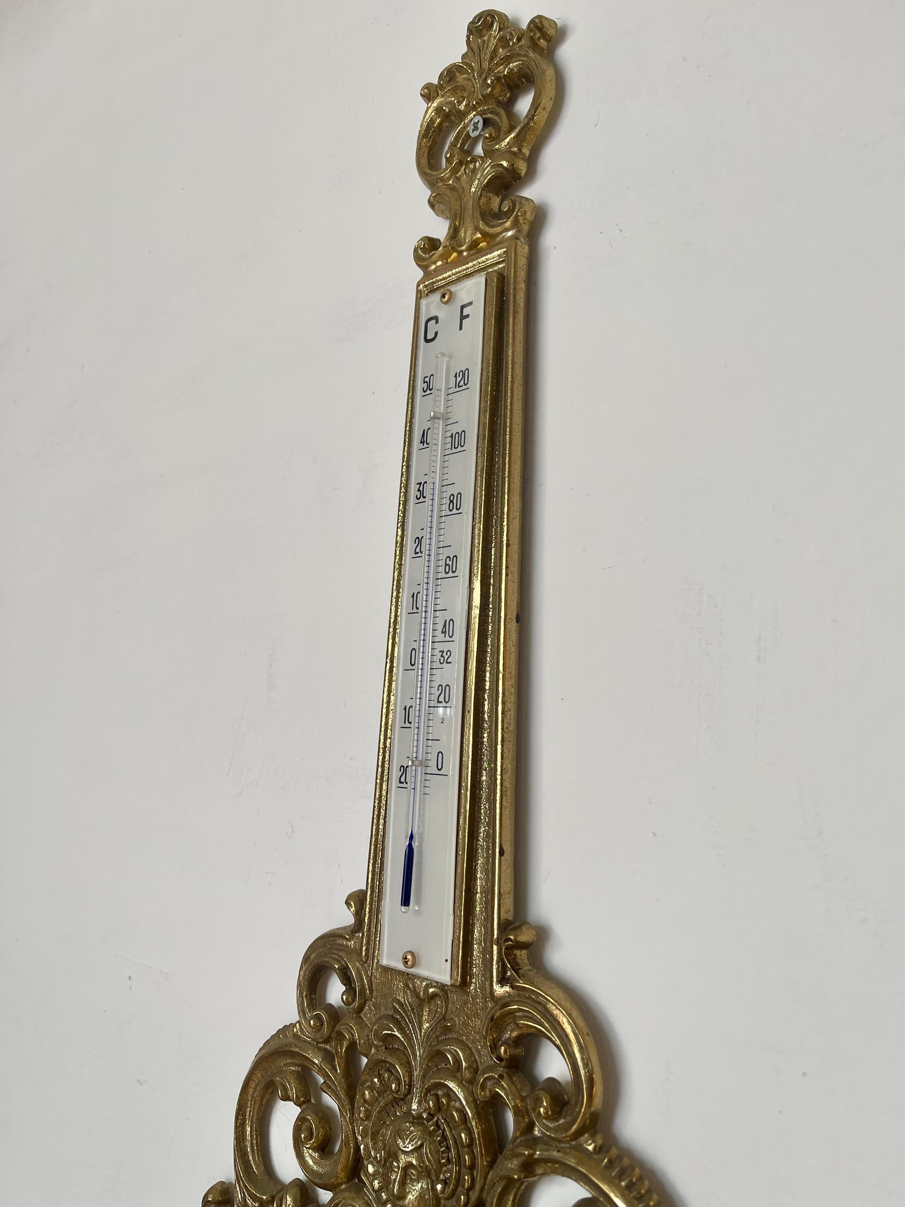 Altro Bellisimo Orologio con barometro in ottone anni 2000 - Nuovo in vendita