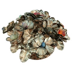 Beautiful silver and gemstone box