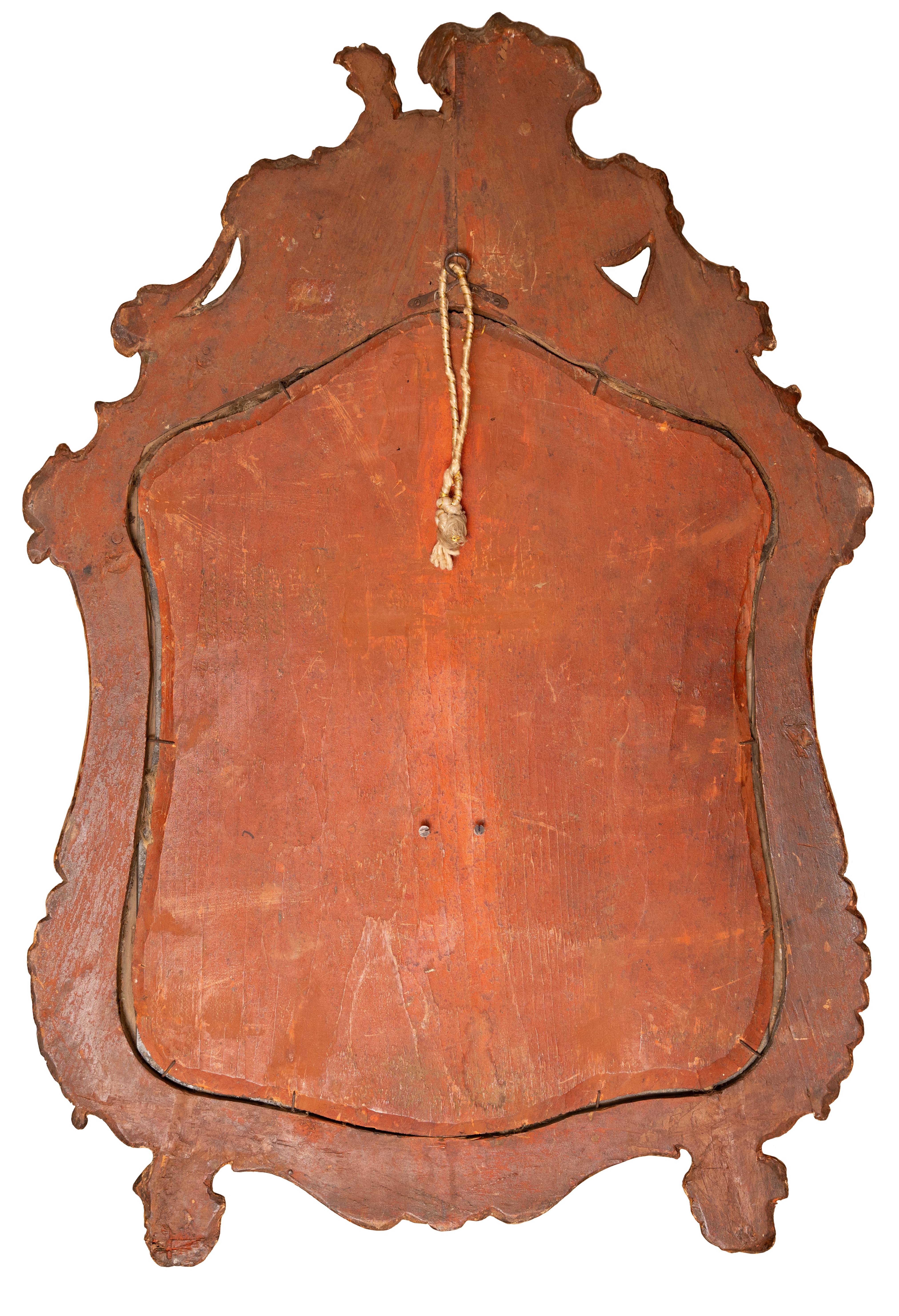 Beautiful Venetian mirror made of lacquered and gilded wood. In Good Condition In Vicenza, IT