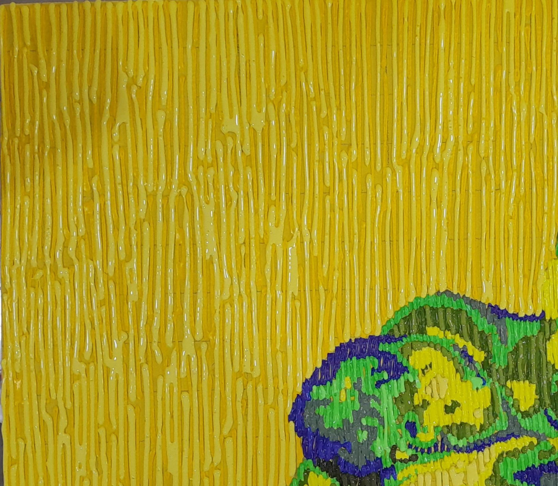 Primo contatto - Painting di Bello Adedoyin