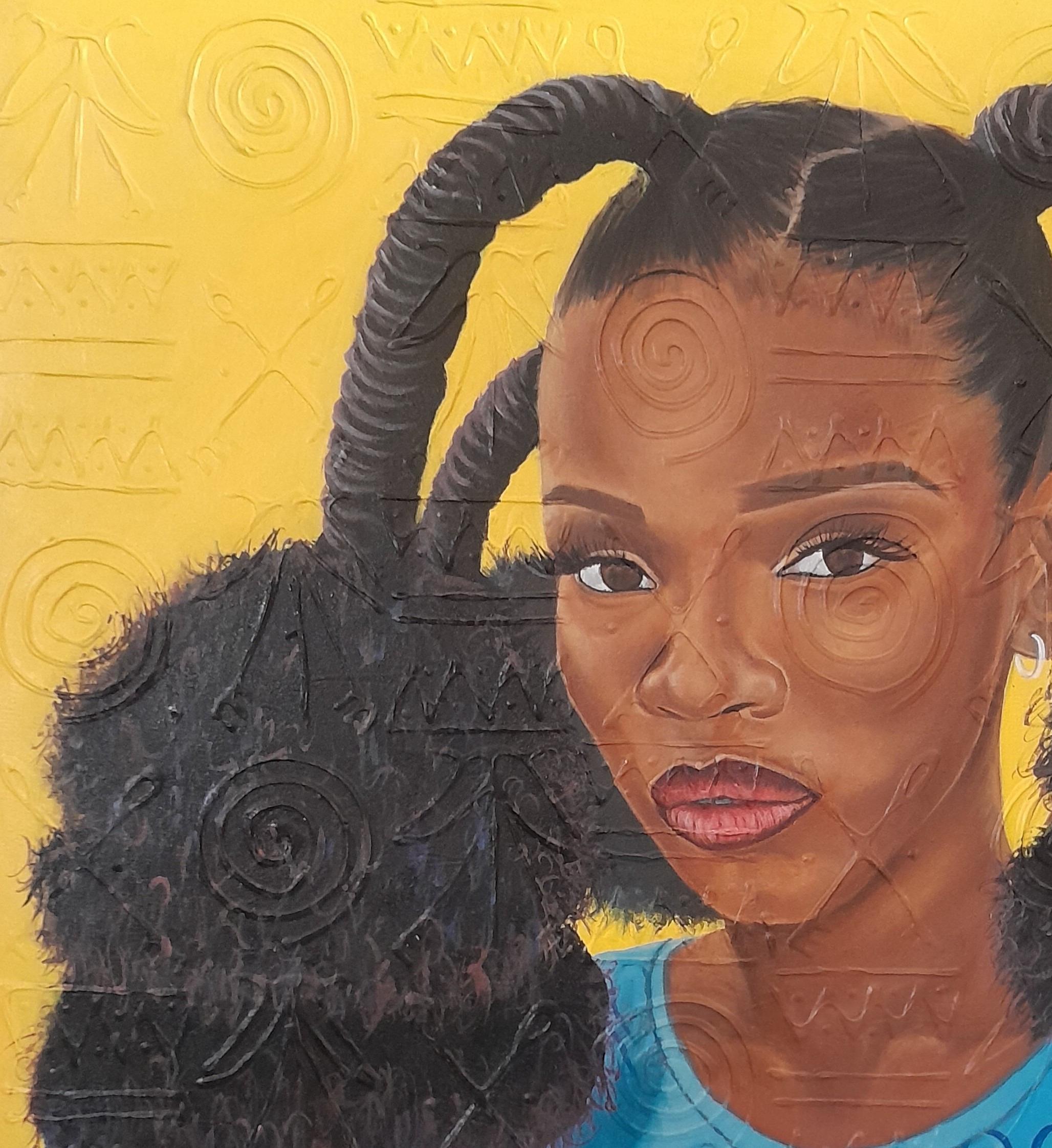 Corona Gloriosa - Painting de Bello Adedoyin
