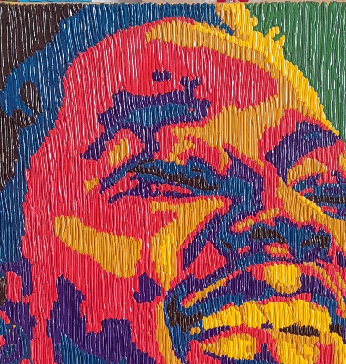 Non vincolato - Painting di Bello Adedoyin