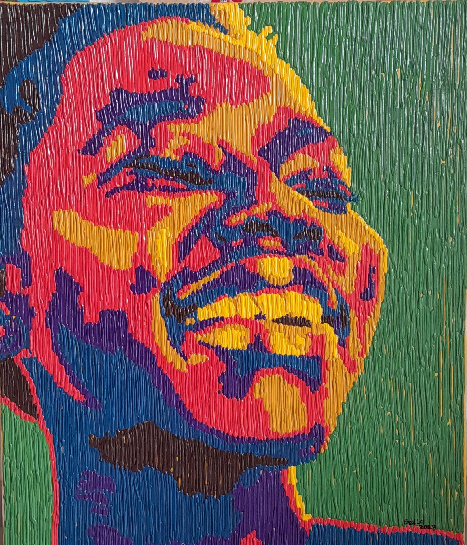 Figurative Painting di Bello Adedoyin - Non vincolato