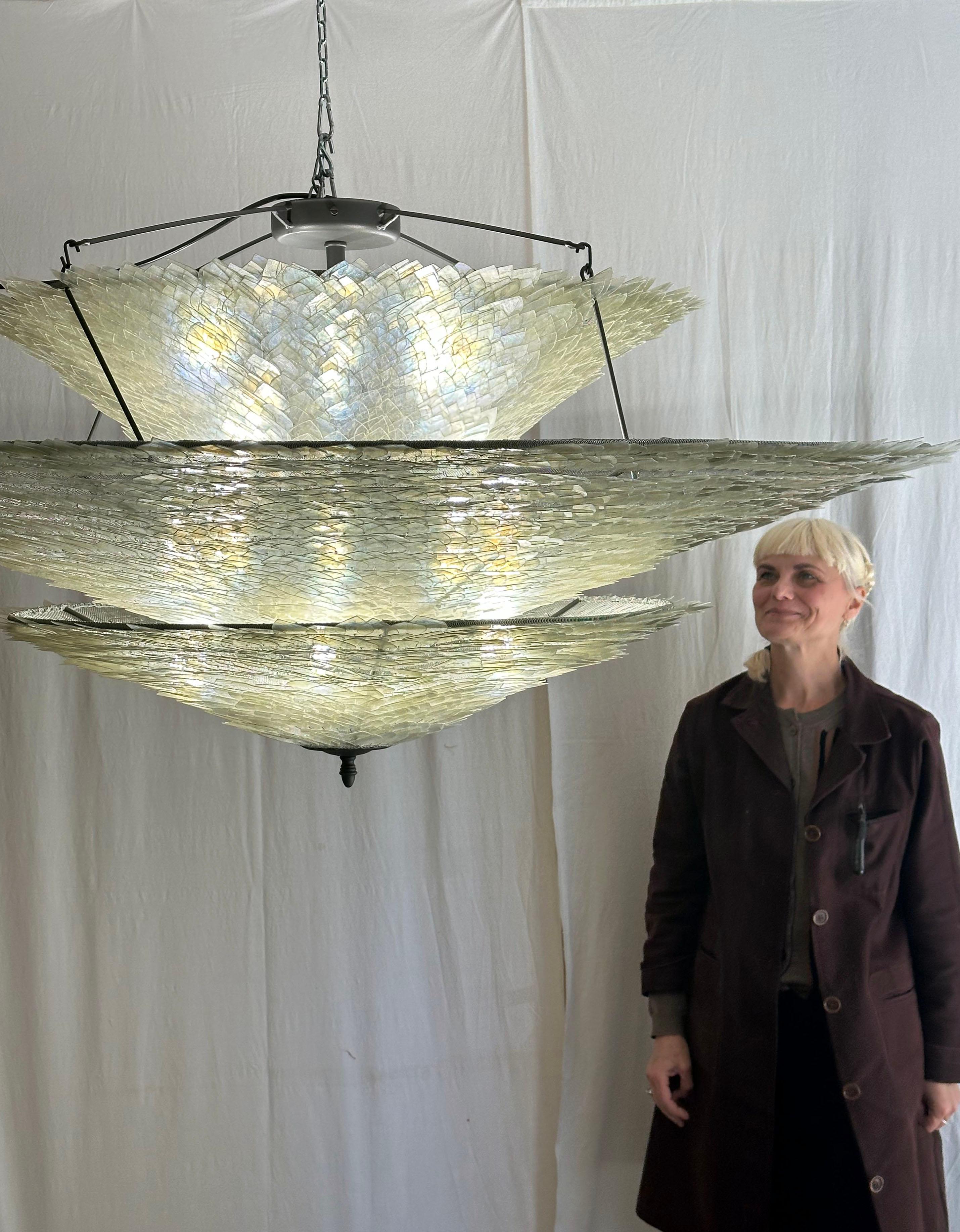 Ferro Bello Mio! Lampadario di Valentina Giovando in vendita