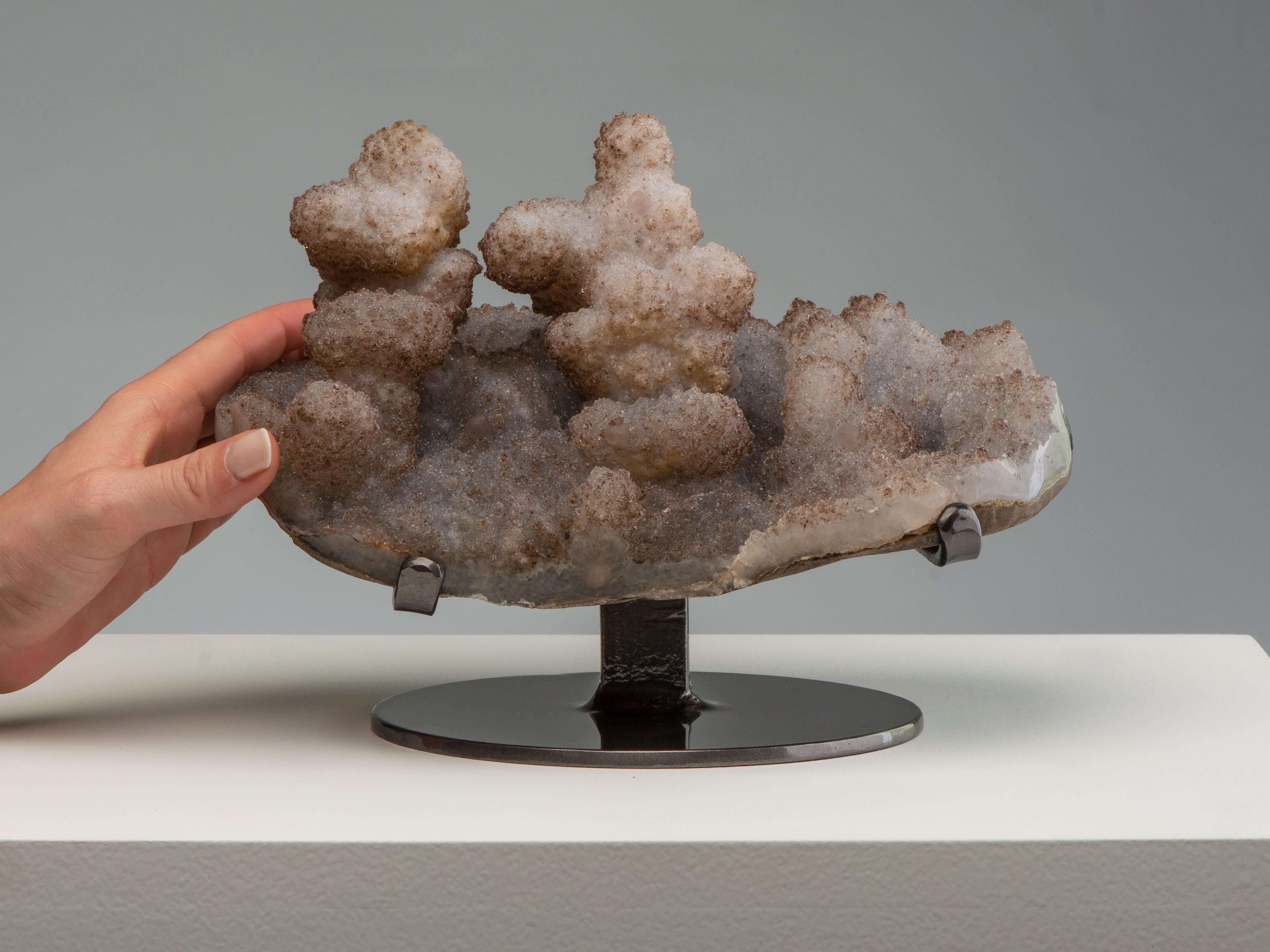 Uruguayen Bellowing Smoke Quartz Formation nuage de quartz fumé en vente