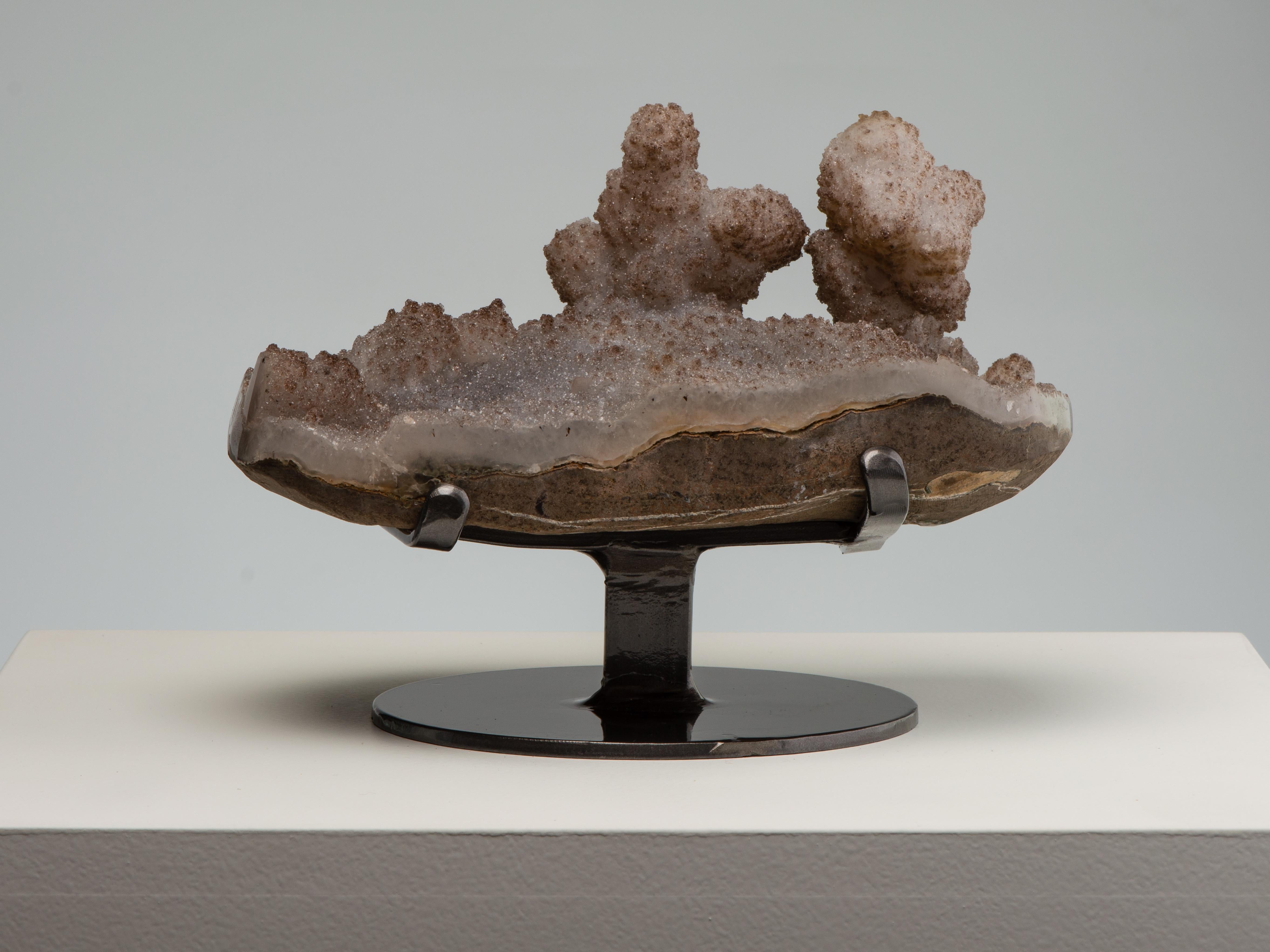 Agate Bellowing Smoke Quartz Formation nuage de quartz fumé en vente
