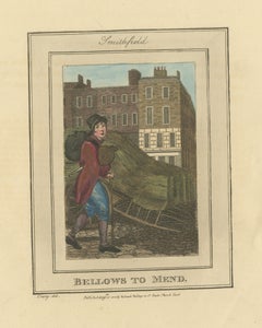 Bellows to Mend, Smithfield, Cries of London, 1804
