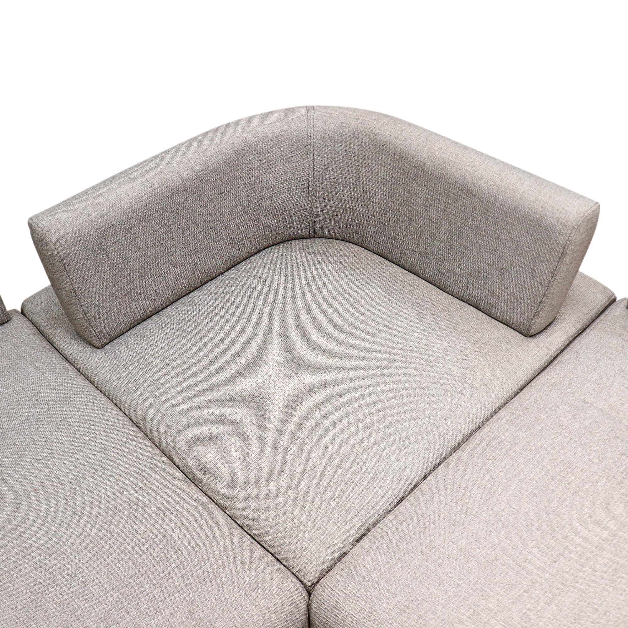 Pasargad Home Belluno: Sofa mit Schiebe-Rückenlehne und Armlehne (21. Jahrhundert und zeitgenössisch) im Angebot