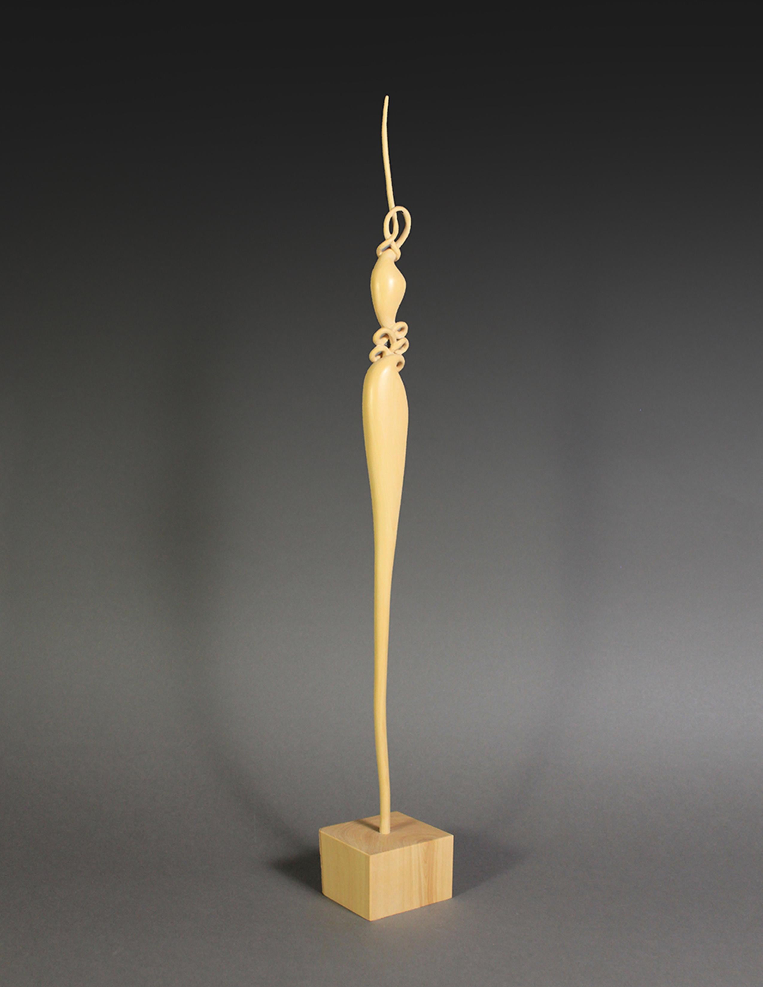 Danse de cloche I, sculpture en buis de Nairi Safaryan Neuf - En vente à Santa Clarita, CA
