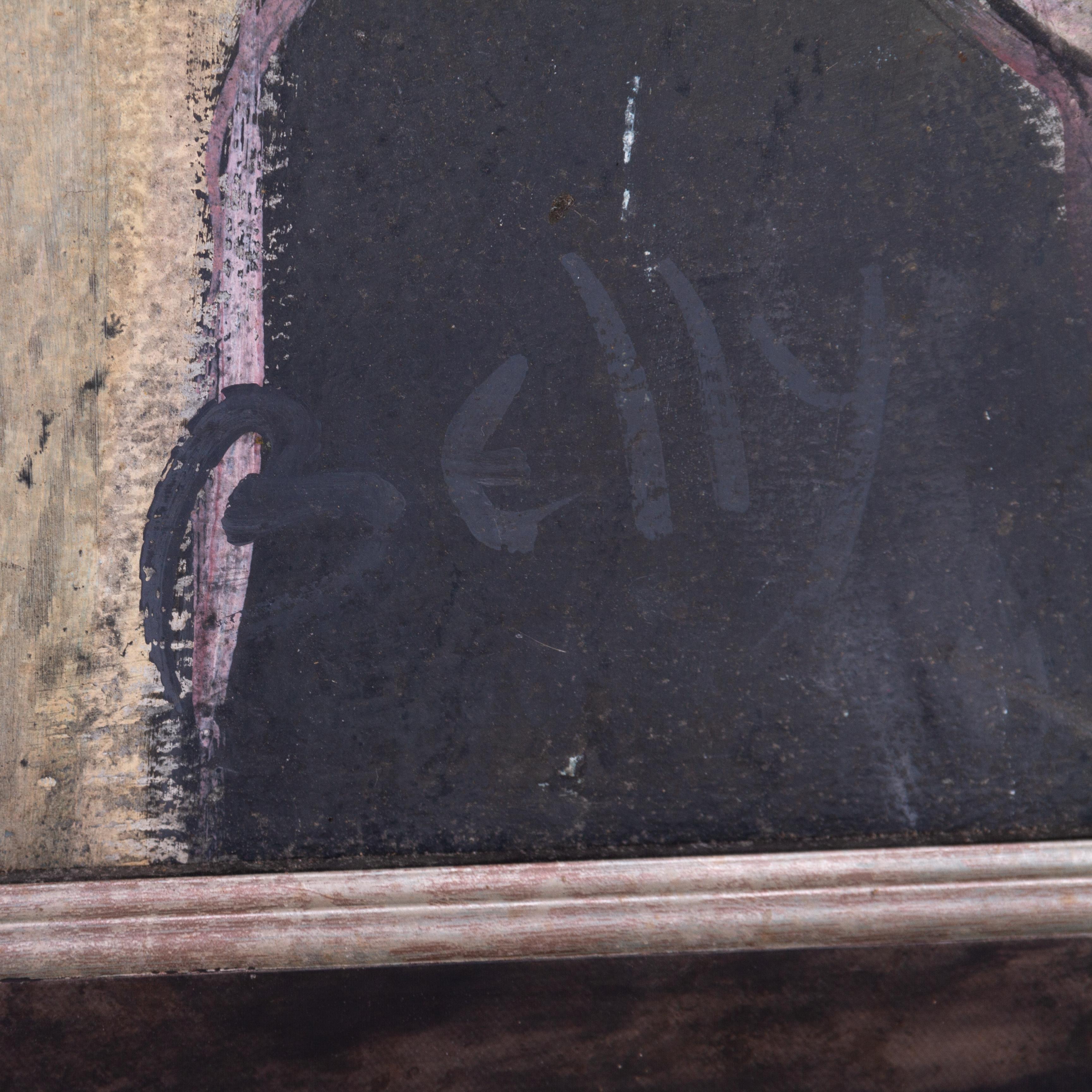 Belly Large Belgian School Erotic Abstract Oil Painting In Good Condition For Sale In Nottingham, GB