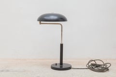 Belmag Adjustable Black Bauhaus “1500” Office Desk Lamp by Alfred Müller, Swiss