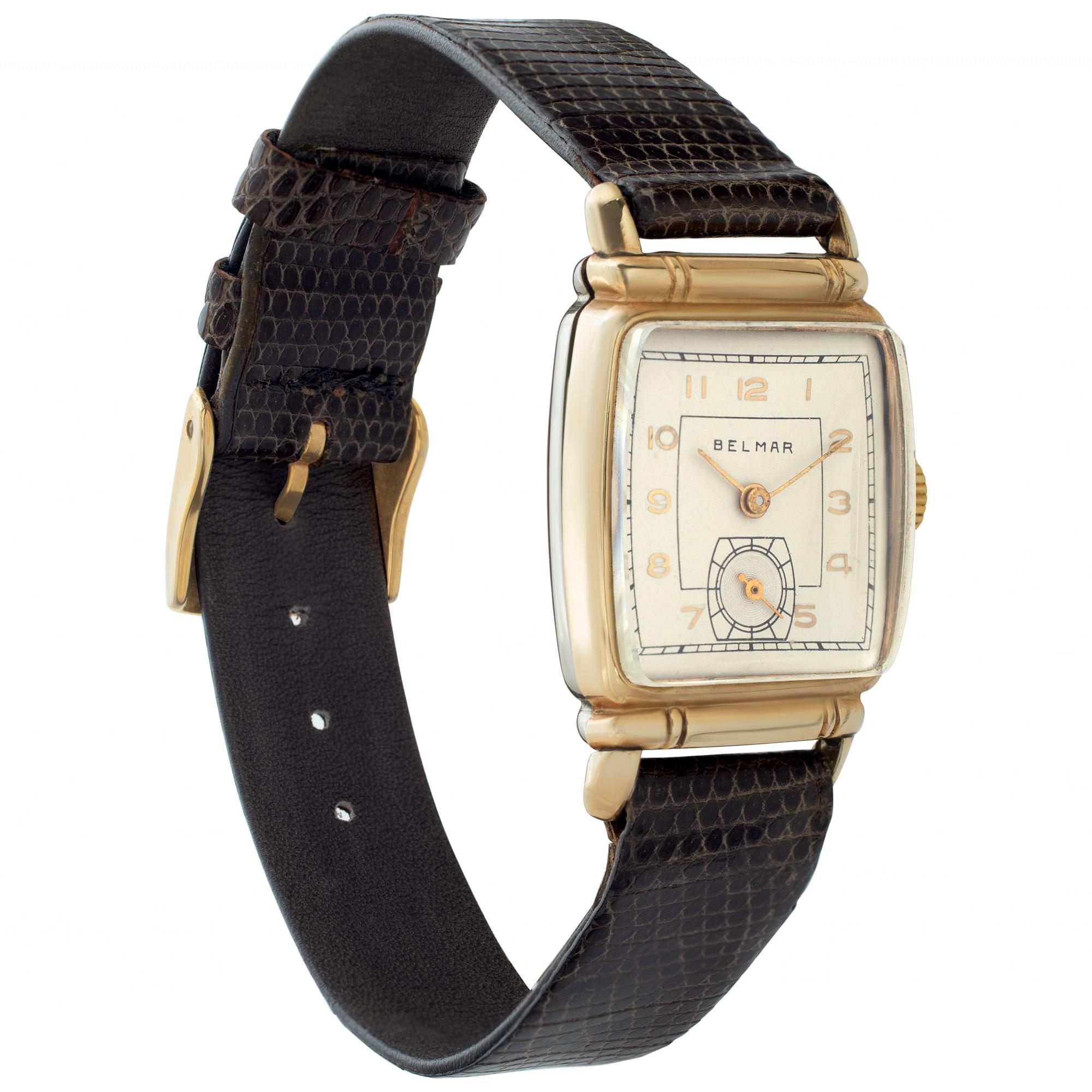 Belmar Gfss Armbanduhr mit weißem Zifferblatt 28mm im Zustand „Hervorragend“ im Angebot in Surfside, FL