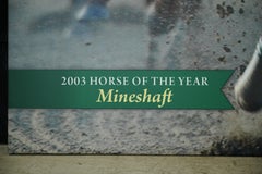 Belmont Park 2003 Horse of The Year Mineshaft Canvas Print