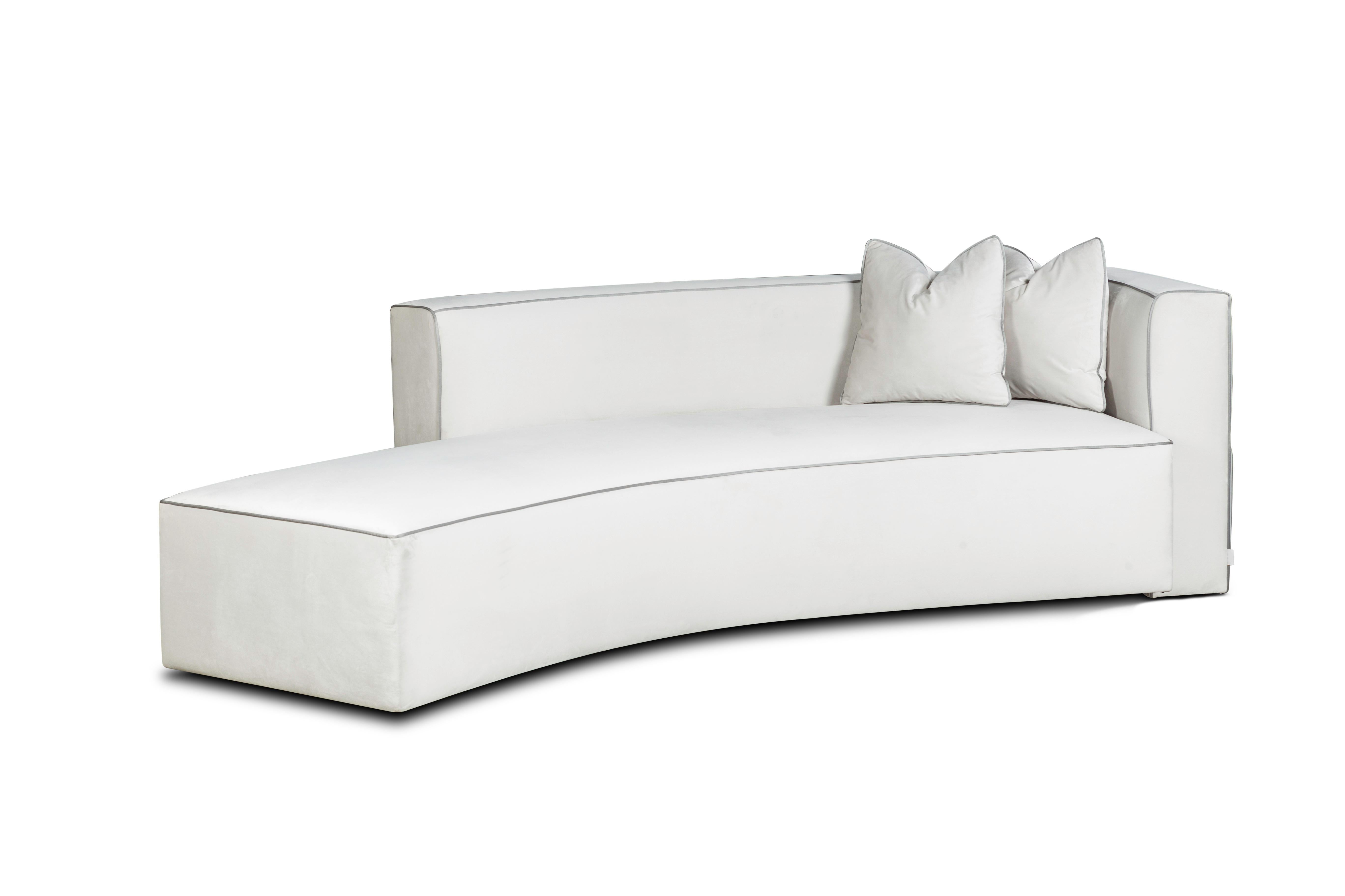 Portuguese Belong Curve Sofa by Memoir Essence For Sale