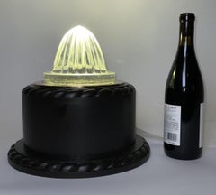 Below Deck Light Prism Mounted to a Base