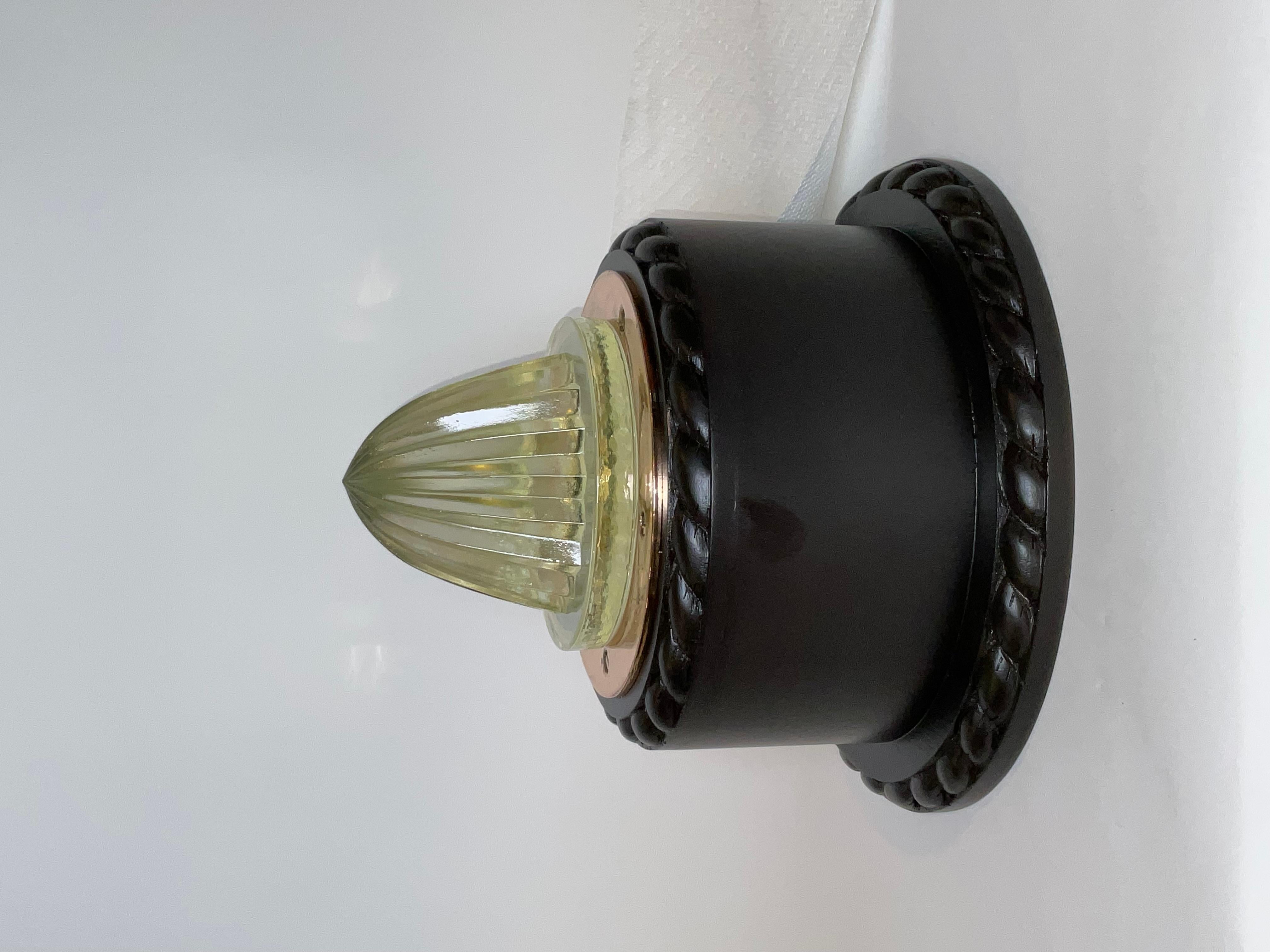 Below Deck Light Prism Mounted to a Base For Sale 3