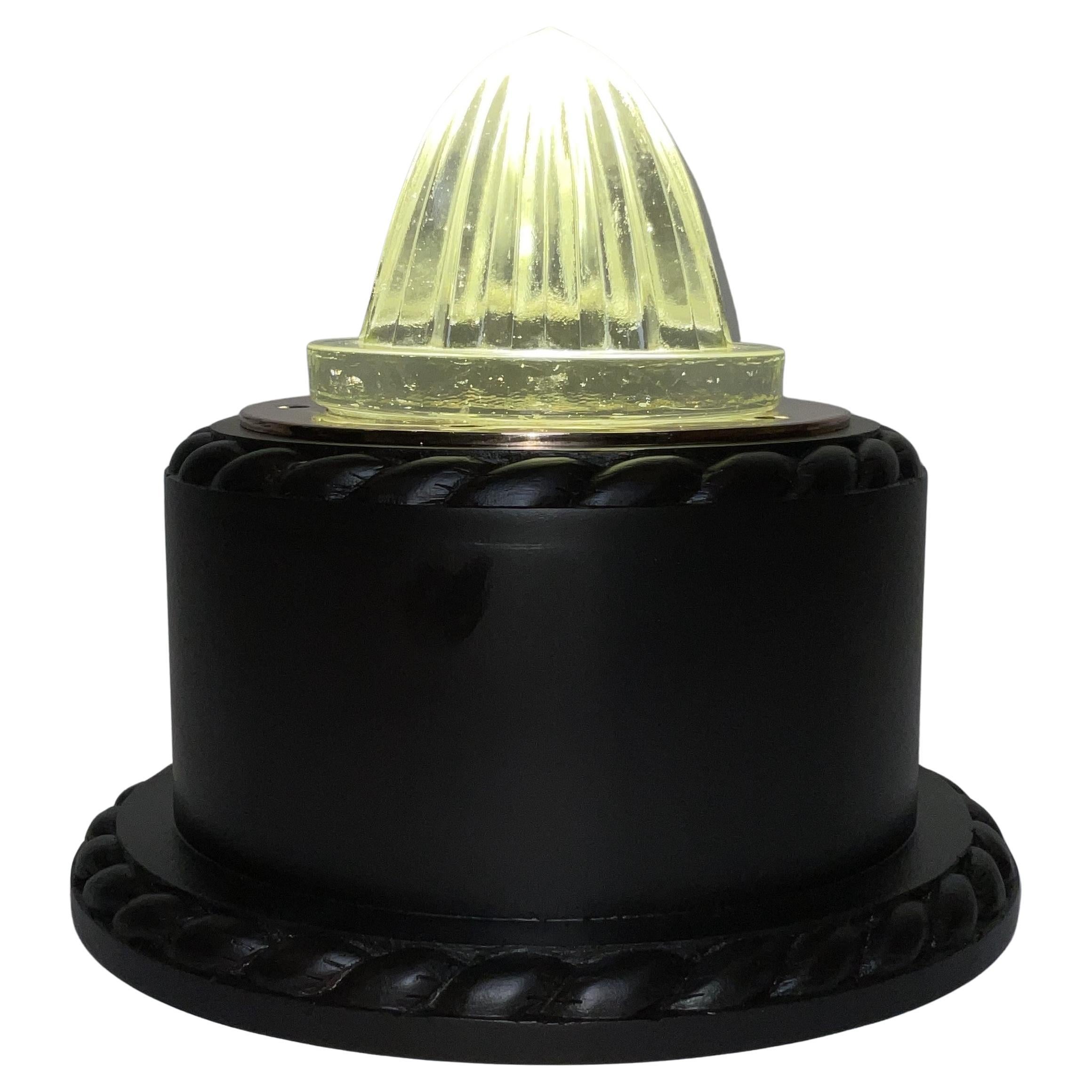 Below Deck Light Prism Mounted to a Base For Sale