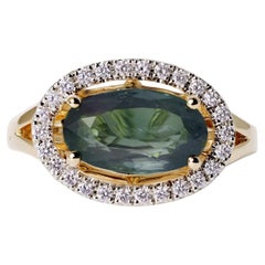 Belrose Estate Jewelers GIA Certified 2.85 Carat Color-Changing Alexandrite Ring